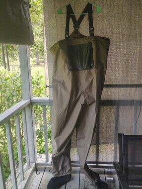 Hodgman Beige Chest Waders with Adjustable Shoulder Straps XXL